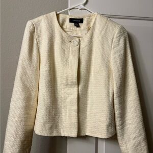 Ivory Textured Jacket